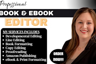do book proofreading, developmental book editing, novel editing and proofreading