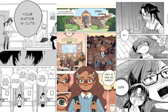 draw comic webtoon webcomic comic artist