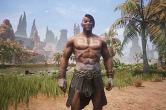 buildup online single,multiplayer open world survival game,conan exiles map mode