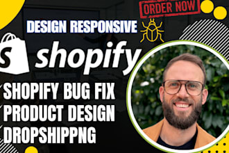 kickstart your ecommerce shopify website, custom store design, shopify bug fix