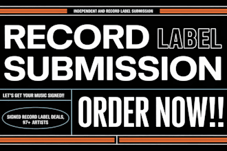 do record label music submission to top record label managers to get you signed