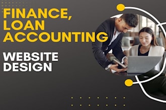 wordpress finance, loan, insurance, or accounting firm website, loan blog