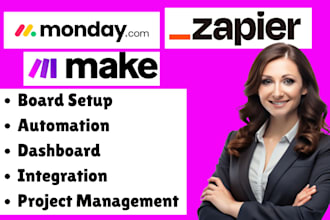 setup monday com monday dashboard automation crm zapier automation pipedrive