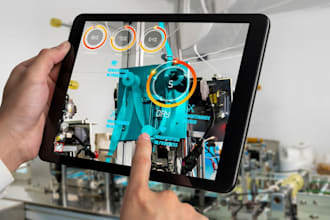 develop augmented reality virtual reality app vr ar unity app development slam