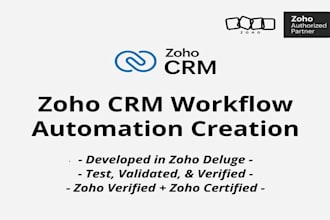 do any task of zoho CRM, books,form, projects