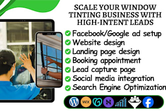 window tinting leads window tinting window installation window repair website