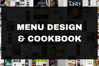 do canva designs menu design brochure cookbook in canva coreldraw or photoshop