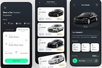 do car rental app, car booking app, fleet management, auction app,dealership app