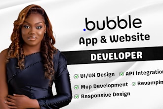 build your bubble app, bubble io mobile app, bubble website developer