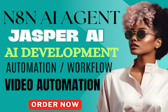 build n8n automations, integrations, and workflows n8n ai agent ai development