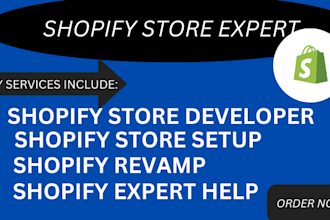 set up  customize your shopify store for success, migrate fix shopify issues