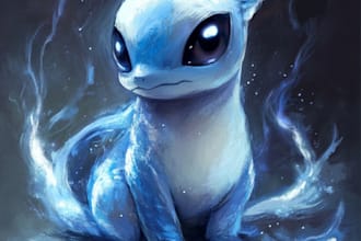 draw your pokemon in pokemon art style
