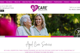 home care website home care flyer logo design home care leads home care website
