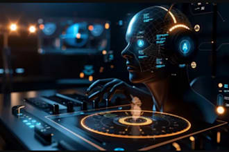 build ai song app, ai beat maker, dj mix app, ai music generator, music app