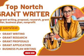do grant writing, proposal, research, grants writer, business plan, nonprofit
