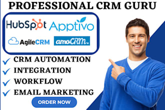 setup apptivo streak crm amo agile crm green rope suite crm hubspot automation