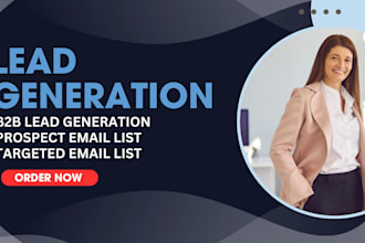 do b2b lead generation, targeted lead to boost your sales and conversion