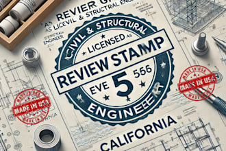 do pe stamp review and seal architectural drawings in USA for city peermit