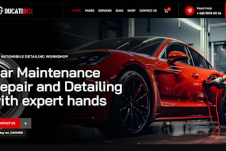 build car detailing website car wash website auto detailing car detailing leads