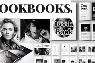 design lookbook, product catalog, brochure, catalogue,
