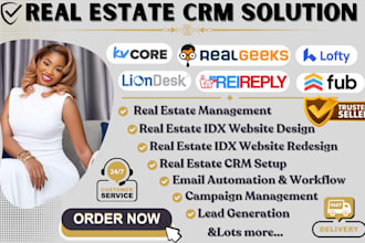 design redesign luxury idx website lofty loftycrm kvcore fub idx mls integration