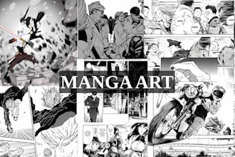draw anime manga comicbook illustration, nsfw manga illustration as manga artist