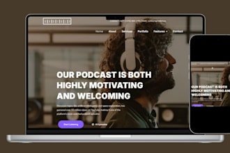 design radio and podcast website music website radio station wordpress website