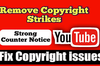 remove copyright infringements, leaked content and takedown youtube video