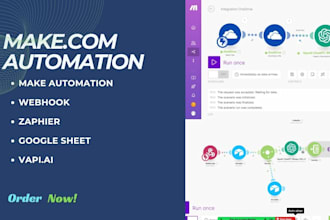 made com make com automation vapi ai zapier workflow integromat