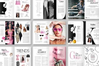 design ebook workbook, ebook guide, magazine ads, sell sheet, product catalogue