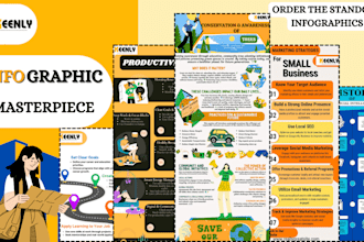 illustrate professional and standout infographic designs