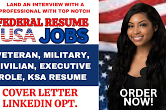 write  federal resume, military, veteran, usajob, executive, government