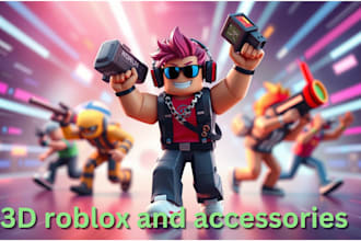 do custom 3d roblox avatar or accessories enhancements