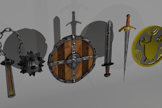 do 3d models of any props based on your ideas