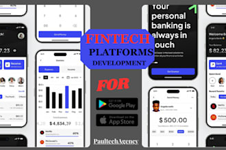 develop fintech app payment app crypto app neobank app digital bank app bnpl app