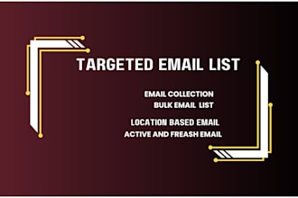 do data entry, email collection, linkedin search