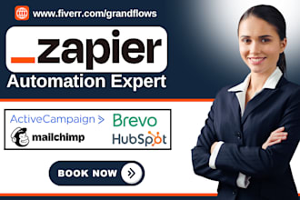 zap gmail automation mailchimp brevo activecampaign email by zapier integration