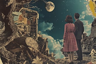 craft your vintage album cover and single artwork