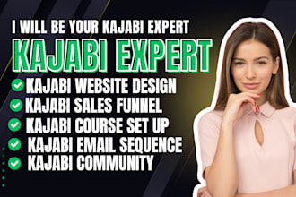 kajabi online course, kajabi website, kajabi sales funnel, kajabi expert