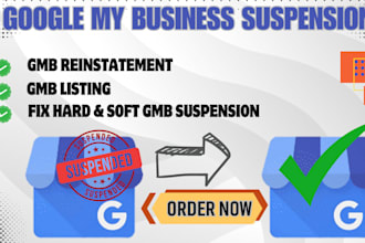 reinstate and fix suspended google my business profile