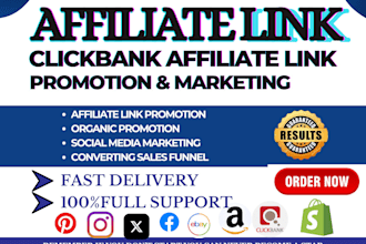 clickbank affiliate link promotion, affiliate referral link promotion, affiliate