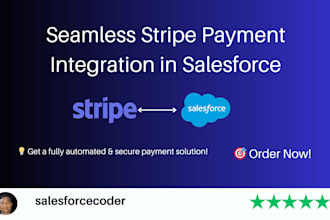 integrate stripe payment system into salesforce using API