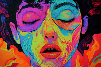 do illustration art, graffiti, abstract pop art