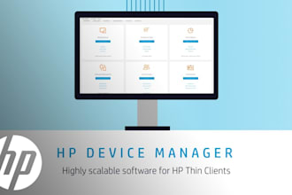 configure hp device manager istances for hp thin clients