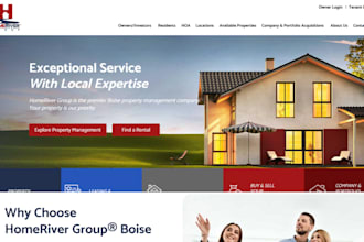 build property management website, vacation rental, airbnb website