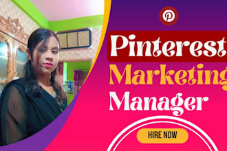 be your professional pinterest marketing manager