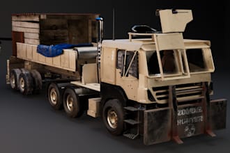create high quality 3d hard surface models with texturing and optimization