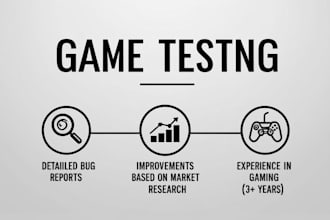 thoroughly test and review your games on any platform