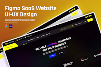 design b2b saas UI UX, landing page, website n cms dashboard design using figma