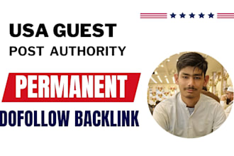 do USA guest post with dofollow SEO backlinks USA guest post